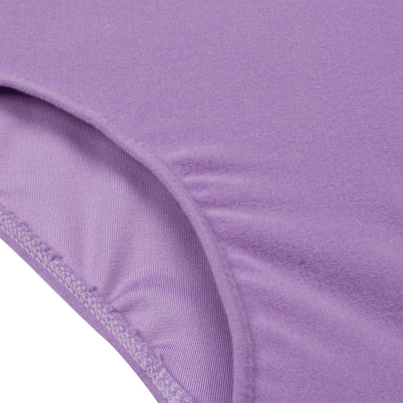 Freebily Kids Girls Short/Long Sleeves Basic Ballroom Gymnastics Active Leotard Ballet Dance wear Athletic Tank Tops Lavender (Long Sleeve) 12 - BeesActive Australia