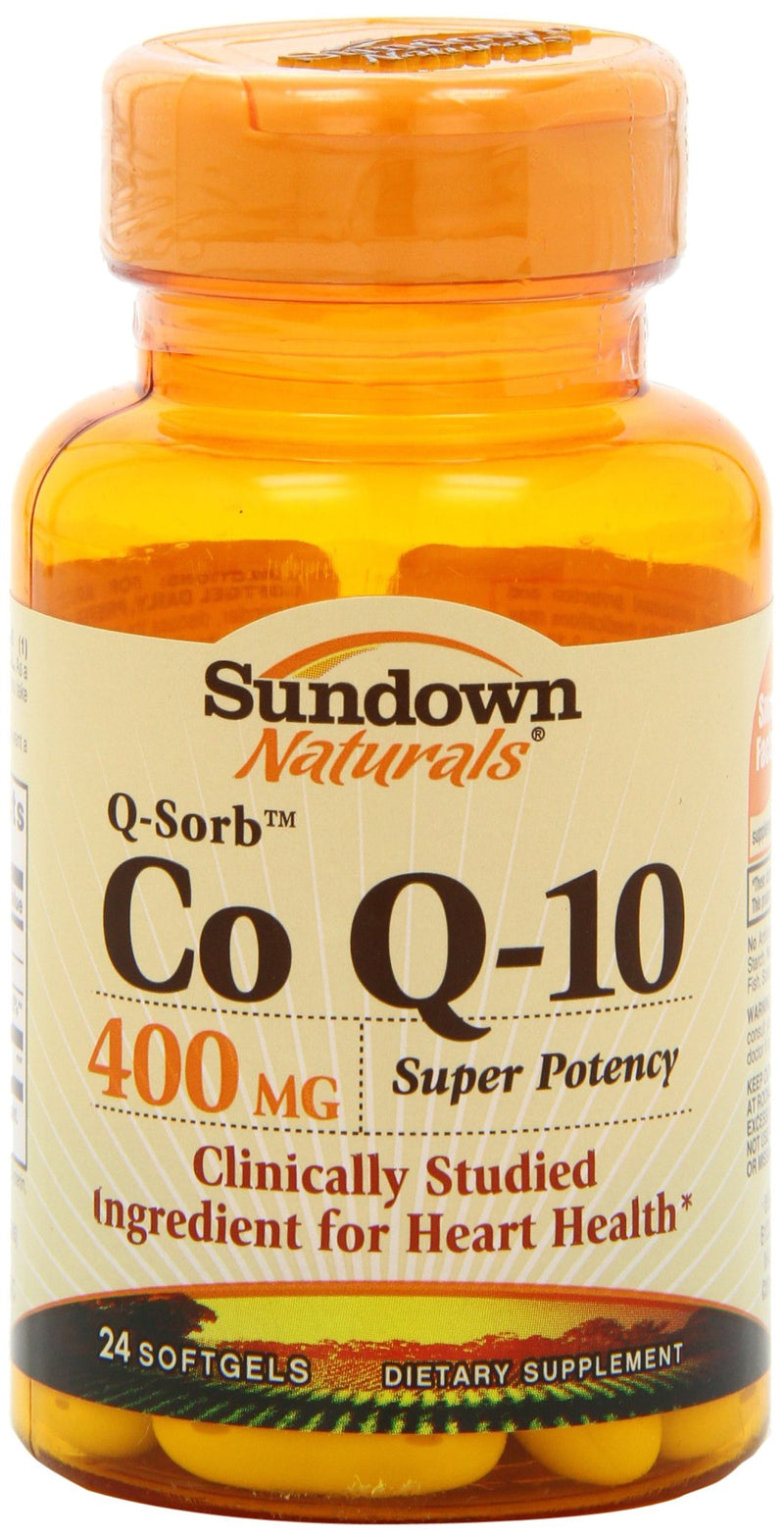 Sundown Naturals CoQ10 400 mg 30 Softgels - BeesActive Australia