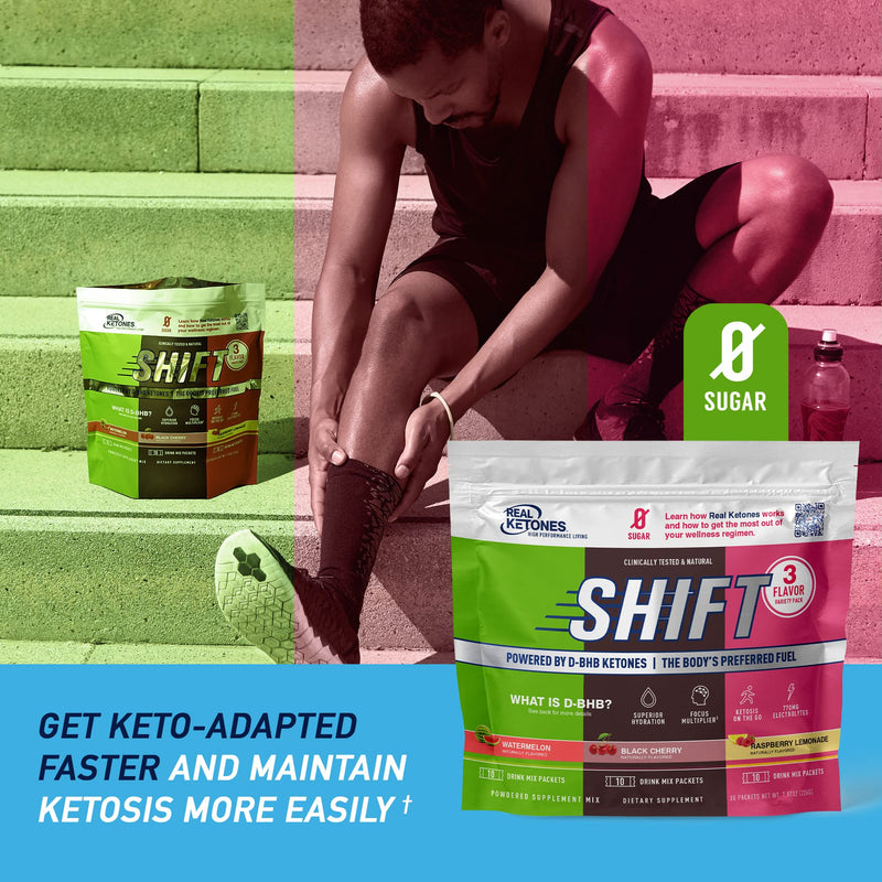 BHB Exogenous Ketones Drink Mix Packets - Real Ketones Keto Electrolytes Powder Packets No Sugar with 4 Main Fasting Electrolytes plus Hydrating Patented Keto BHB Salts - 30 Count Variety Pack Flavor Variety Pack - BeesActive Australia