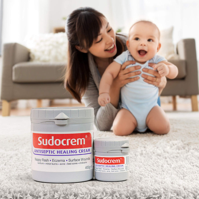 Sudocrem 60 g Antiseptic Healing Cream: Nappy Rash | Eczema | Surface Wounds | 6 Pack 60 g (Pack of 6) - BeesActive Australia