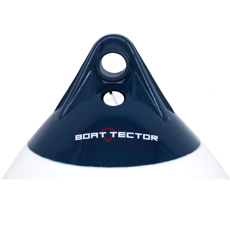 [AUSTRALIA] - Extreme Max BoatTector 3006.7324 All-Purpose PVC Marker Buoy, 7.5" x 11", White/Blue 7.5"x11" 