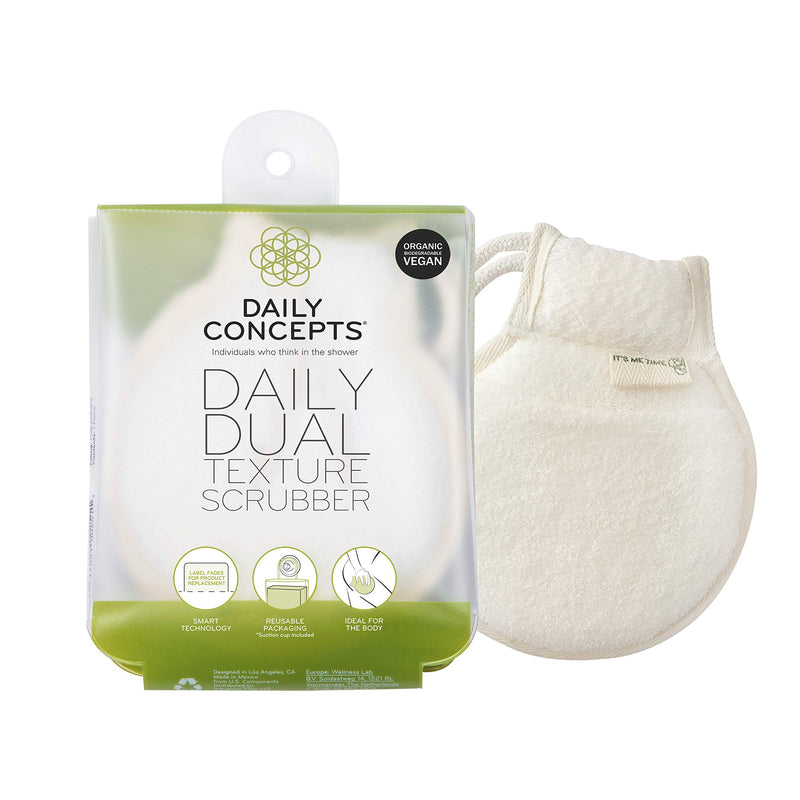 DAILY CONCEPTS Daily Dual Texture Scrubber, 1 Count - BeesActive Australia