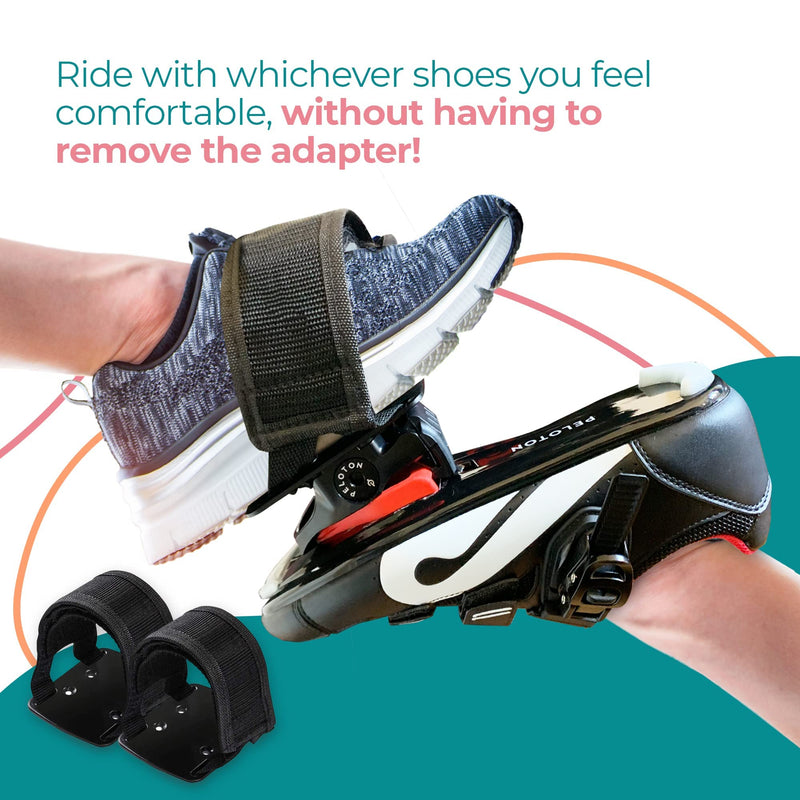 SELINA Toe Cages for Peloton Bike - Toe Clips Bike Pedals for Peloton Bike and Bike Plus for Regular Shoes - Shoe Cage for Peloton Pedal Converter - Ride with Sneakers or with Cycling Shoes! - BeesActive Australia