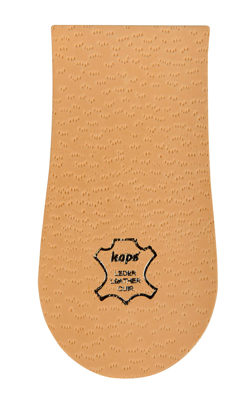 1 x Heel Raise, Heel Lift Elevator, Heel Pad, Orthotic Wedge, Many Widths and Heights, Leather Cover, Kaps Topmed Plus, Supplied to NHS, 1 Piece (Height 10 mm / 0.4 inch - Size S) height 10 mm / 0.4 inch - size S - BeesActive Australia