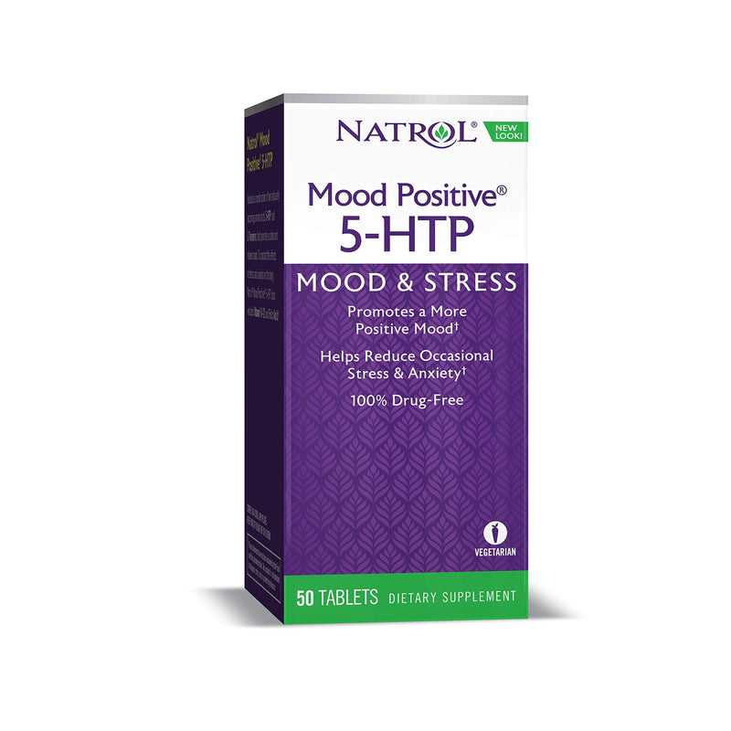 Natrol 5-HTP Mood Positive Tablets, 50 Count - BeesActive Australia