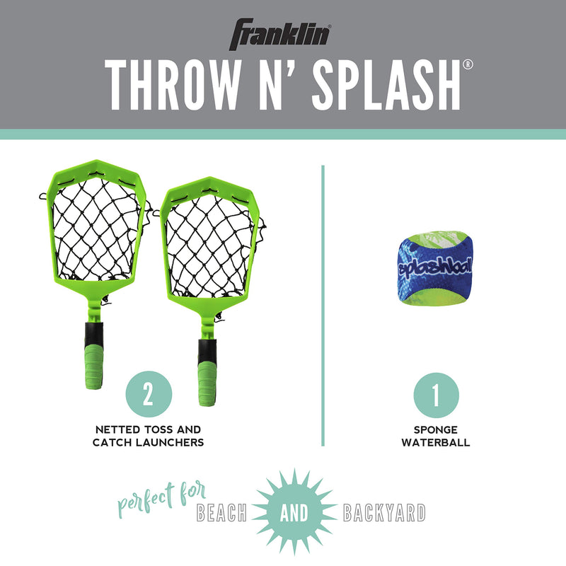 [AUSTRALIA] - Franklin Sports Throw 'N Splash Spring Grip 