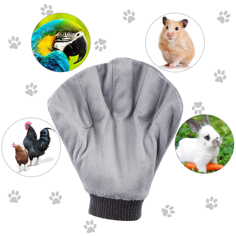 Sugar Glider Bonding Mitt, Calming Sleeping Glove for Small Animals Hedgehog Hamster Anti Bite Pet Handling Glove Grooming Bite Proof Protection Supplies, 9.06 x 9.06 Inches - BeesActive Australia