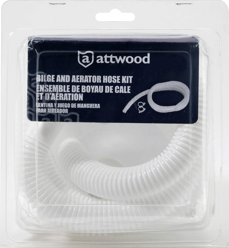 [AUSTRALIA] - attwood 4199-7 Boat Bilge Pump Installation Kit, White Finish, 3/4" 