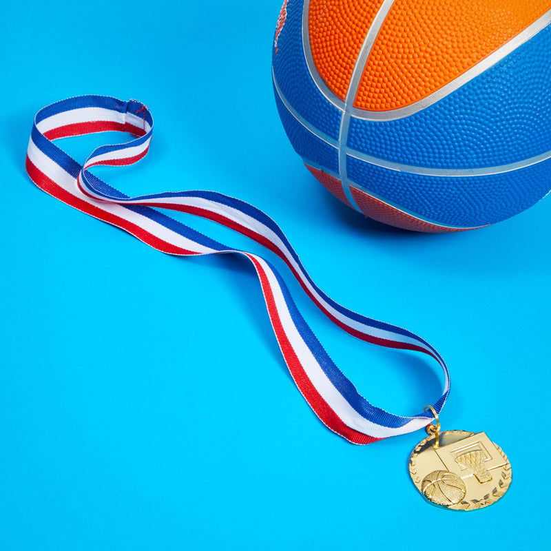 Juvale Gold Basketball Medals, Awards for Sport Game Competitions, Tournaments (12 Pack) - BeesActive Australia