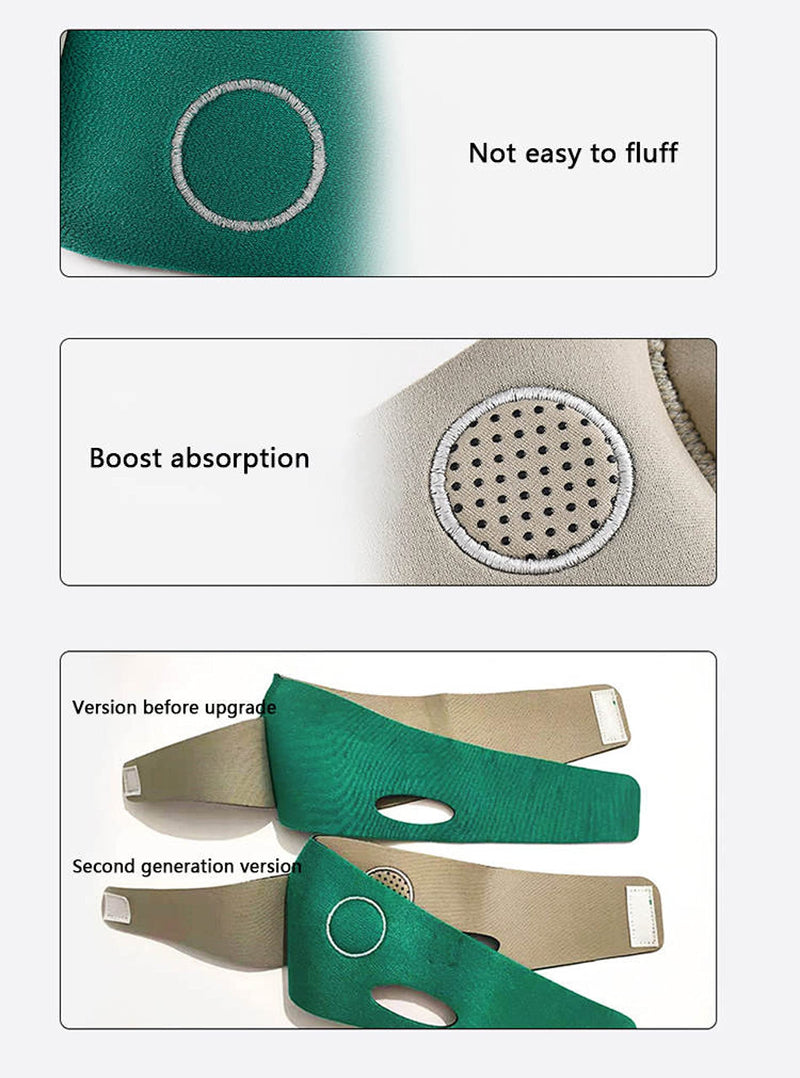 Double Chin Reducer, Facial Slimming Strap, Face Lifting Slimming Belt, Advanced V-Line Facial Slimming Strap for Men & Women - BeesActive Australia