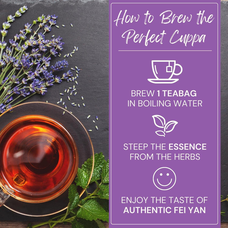 Fei Yan Diet Tea | Authentic FeiYan | Detox & Slimming Herbal Tea | Boost Metabolism & Reduce Bloating | Weight Management Cleanse | 40 Tea Bags - BeesActive Australia