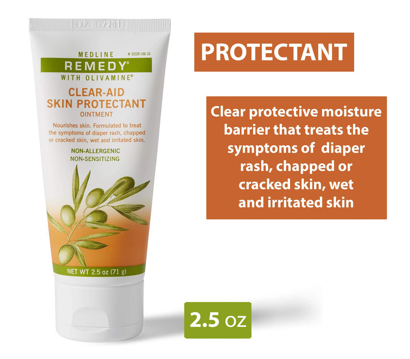 Medline - MSC094502 Remedy Olivamine Clear-aid Skin Protectant, 2.5 Ounce - BeesActive Australia