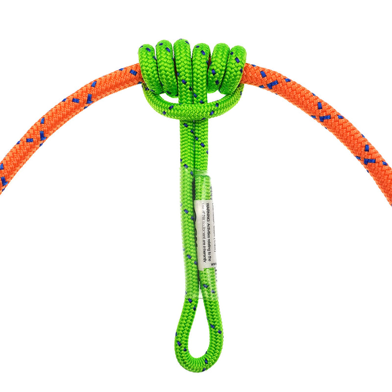 [AUSTRALIA] - GM CLIMBING 6mm Prusik Cord Pre-Sewn 12in Prusik Loop | 48in Purcell Prusik for Climbing Arborist Rescue Mountaineering General Outdoor Use Green 12 inches | Pack of 3 