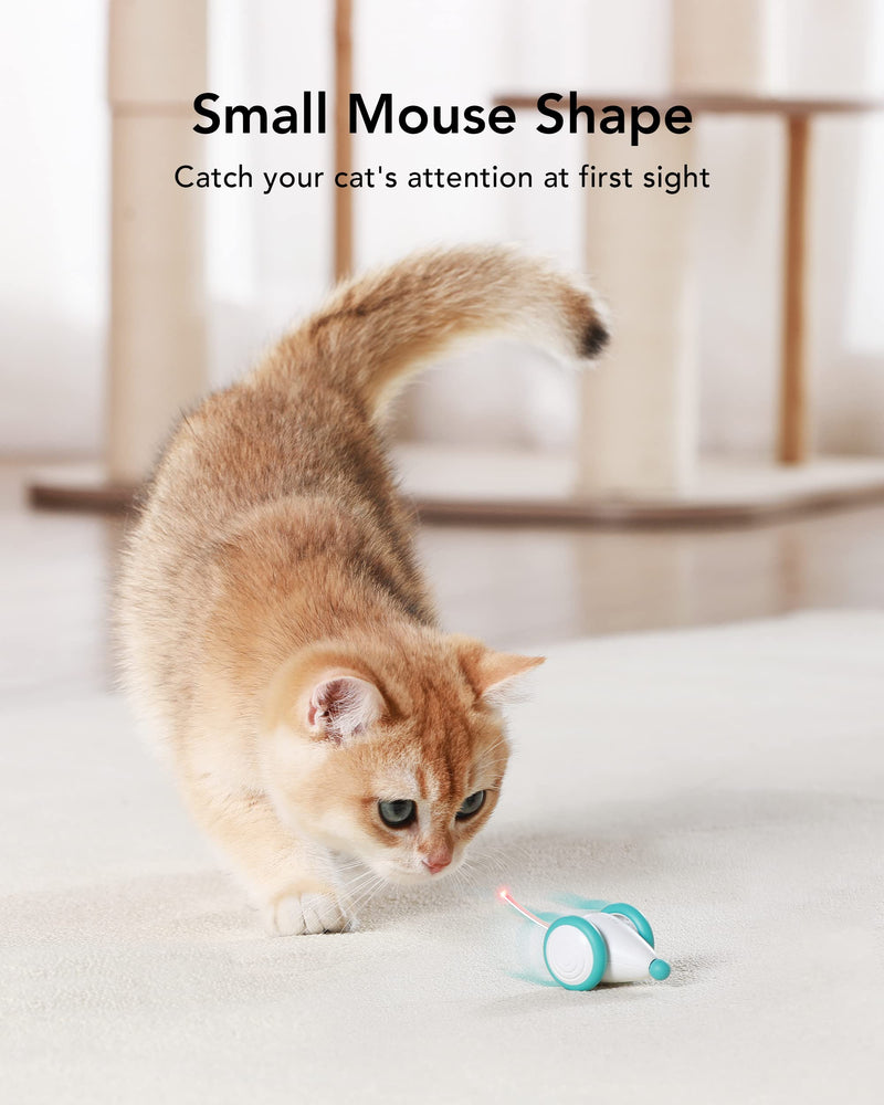 PETLIBRO Interactive Cat Toys for Indoor Cats, Automatic Cat Toys with LED Lights, Kitten Toys, Smart Electric Cat Mice Toys, Pet Exercise Toys, USB Rechargeable, Auto On/Off - BeesActive Australia