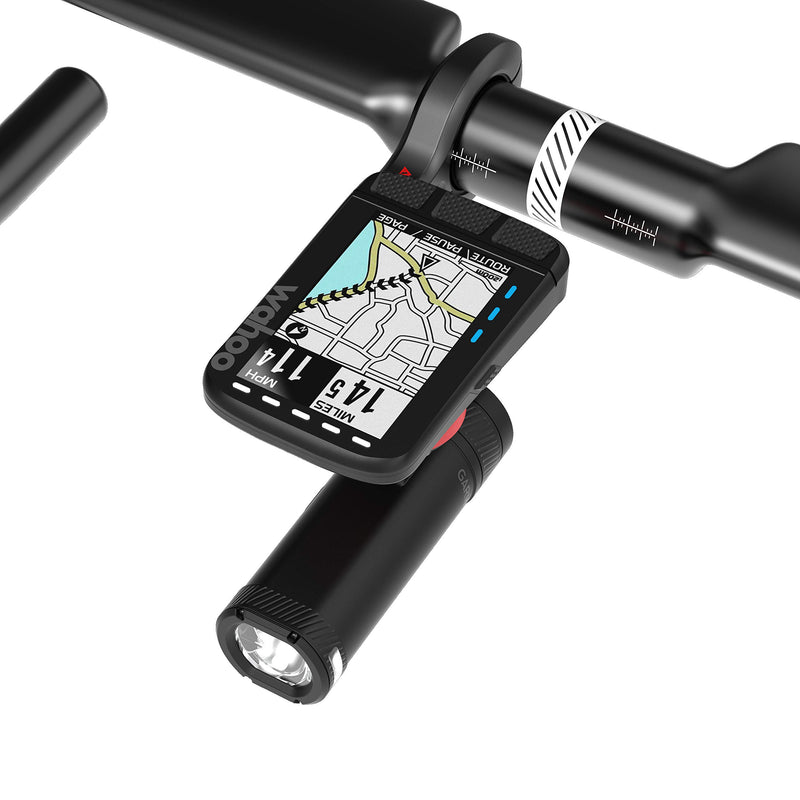 KOM Cycling CM06 Quick Release GoPro Computer Mount for Wahoo and Garmin Bike Computers (Bike Mount Compatible with Edge 1030, Elemnt Roam and others) 1030 Bike Mount compatible with GoPro Accessories Black Combo Kit (Includes GoPro Adapter) - BeesActive Australia