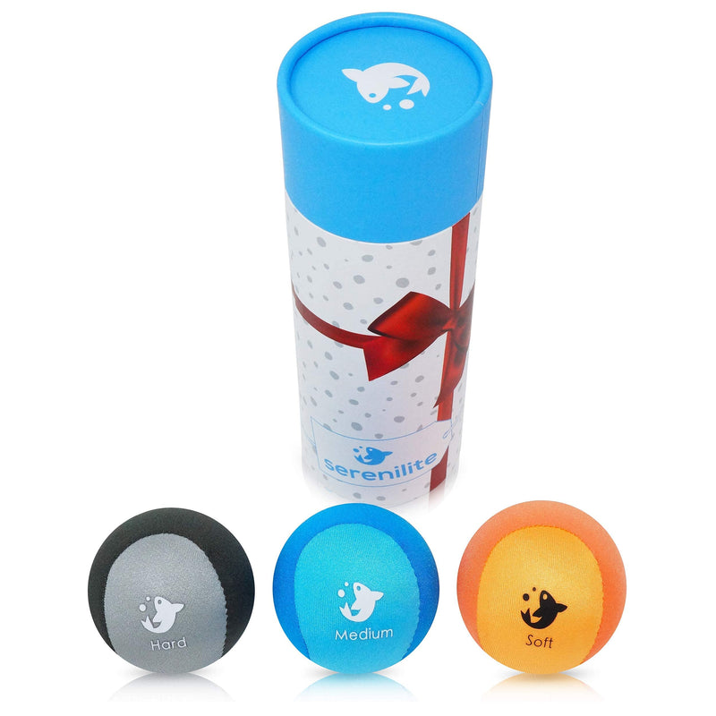 Serenilite Strong Grip Starter Kit - Tri-Density Stress Balls (3pc.) and Flexible Bars (2pc.) Bundle - BeesActive Australia