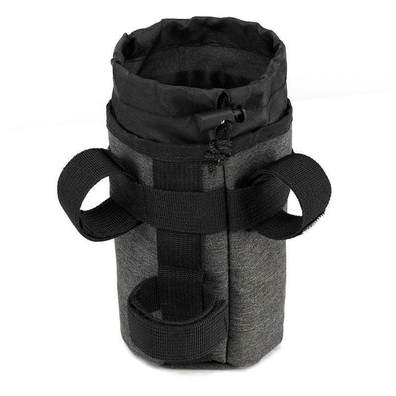 Accmor Bike Cup Holder Bag, Bike Water Bottle Holder Handlebar Drink Holder, Bike Water Bottle Cage for Kid's Bike,Mountain Bike, Cruiser, Road Bike,Black black - BeesActive Australia