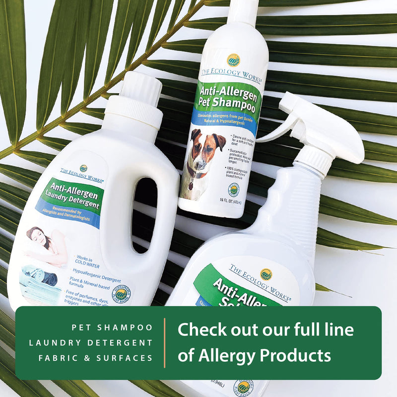 The Ecology Works Anti-Allergen Pet Shampoo 1-Pack + Mitt - BeesActive Australia