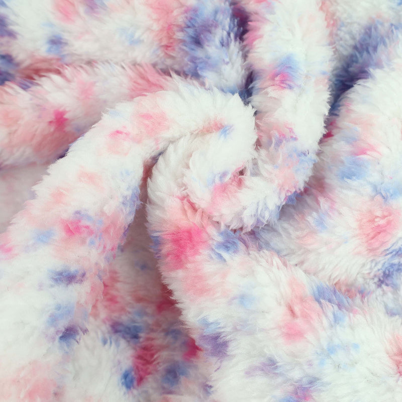 Fitwarm Thermal Dog Pajamas Fuzzy Velvet Doggie Coat Puppy Winter Onesies Doggy Soft PJS Pet Cold Weather Clothes Cat Apparel L Pink - BeesActive Australia