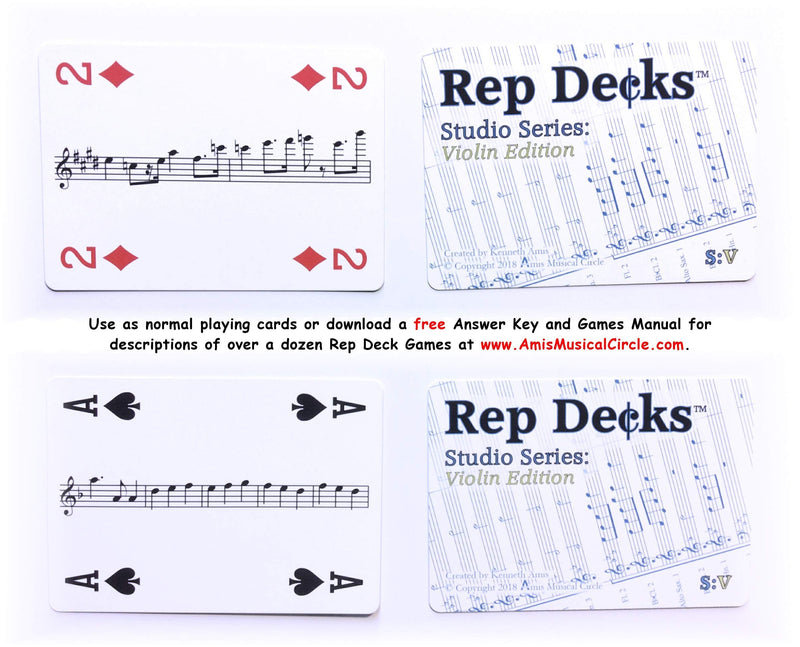 Rep Decks - Studio Series: Violin Edition - BeesActive Australia