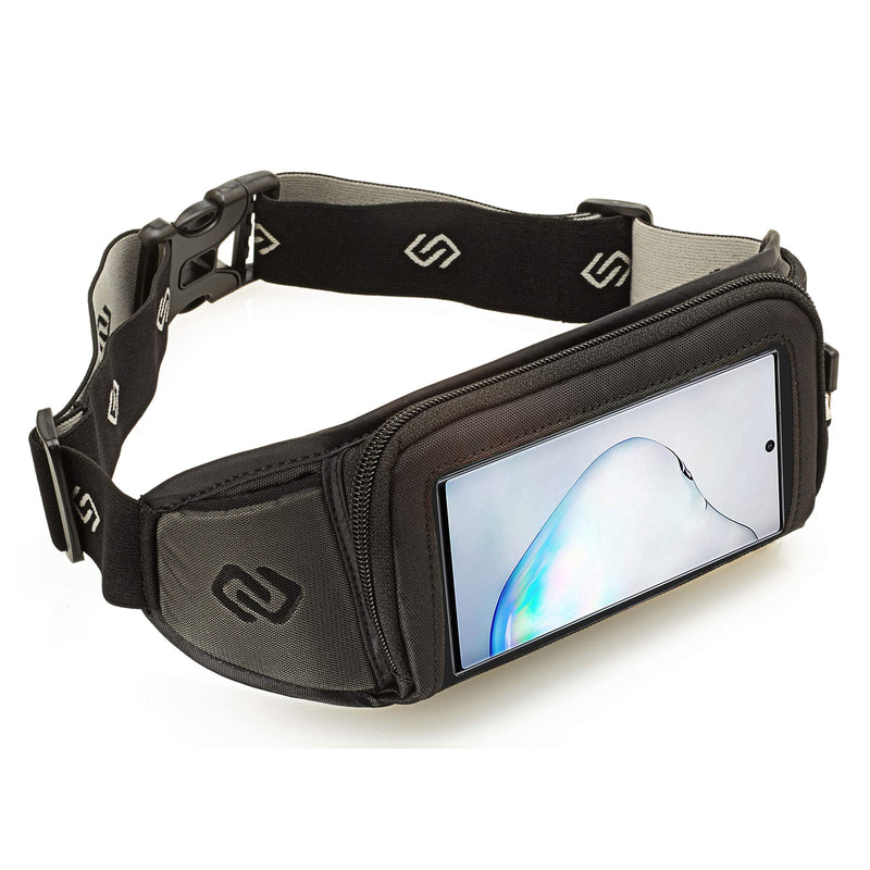 [AUSTRALIA] - Sporteer Kinetic K1 Running Belt Waist Pack - Compatible with iPhone 12 Pro Max, 11 Pro Max, Xs, XR, X, 8/7 Plus, iPhone 11, Galaxy S20 Plus, 10 Plus, Note 10+, 9, S9+, Pixel 4 XL, 3 XL, LG, Moto - Fits Cases 