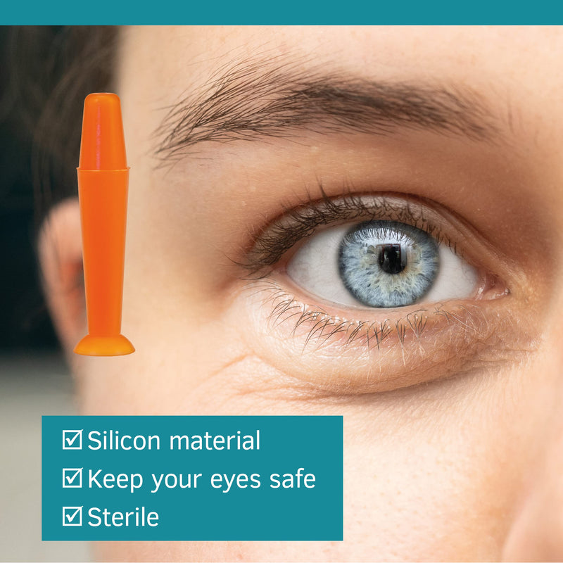 Suction Holder Inserter/Remover - Hard Contact Lens Only � Orange - 3 Pieces by Sports World Vision - BeesActive Australia