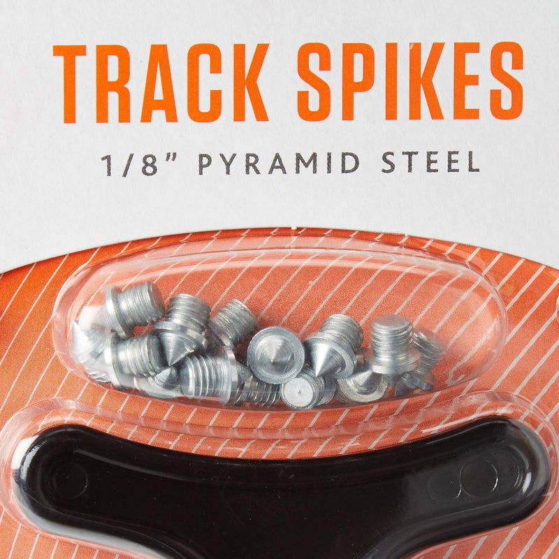 Sof Sole Replacment Steel Track Spikes for Running Shoes, Pyramid 1/4-Inch Black - BeesActive Australia