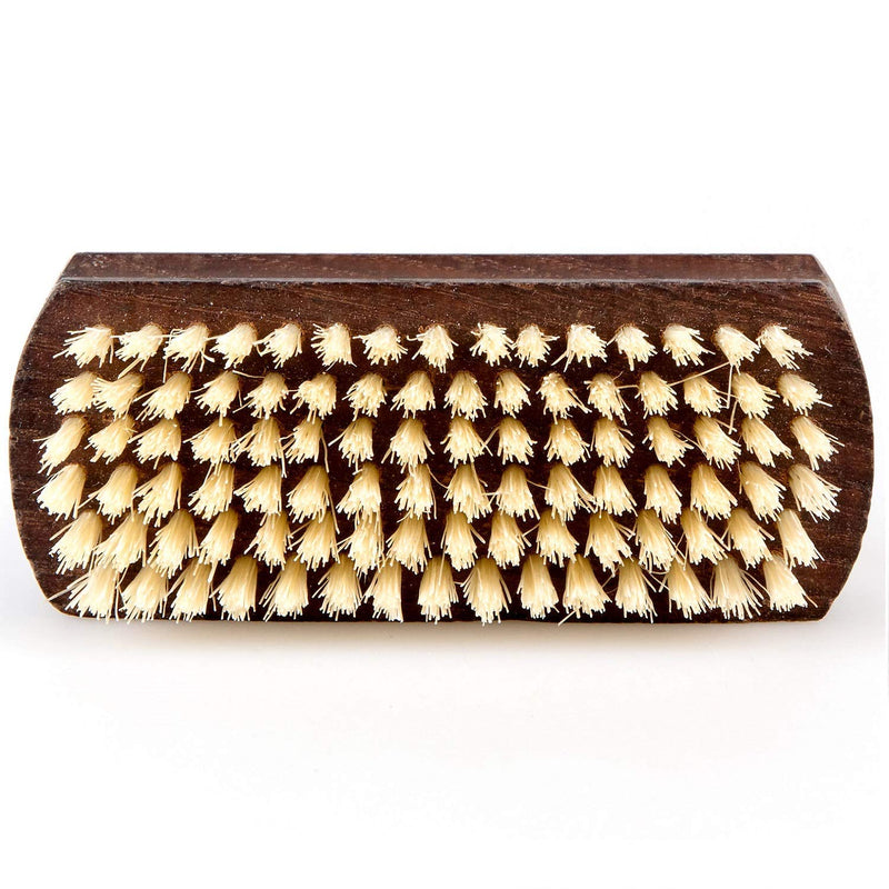 Fendrihan Genuine Boar Bristle Nail Brush with Ash Wood Handle, Made in Germany (Light Bristles) - BeesActive Australia