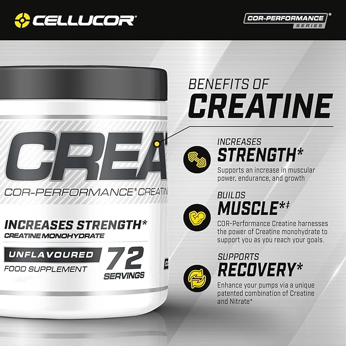 Cellucor Cor-Performance Creatine Monohydrate 72 Servings 360g - BeesActive Australia