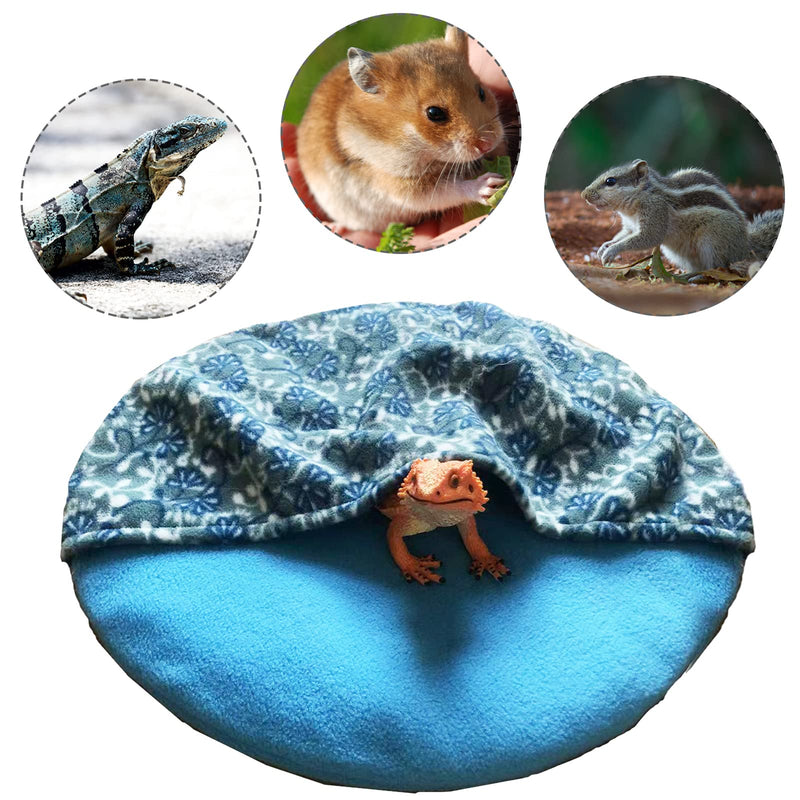 Bearded Dragon Bed 15 Inch Lizard Sleeping Bag Large Size Reptile Hide Habitat Bearded Dragon Accessories for Leopard Gecko Bearded Dragon Hamster Small Animals - BeesActive Australia