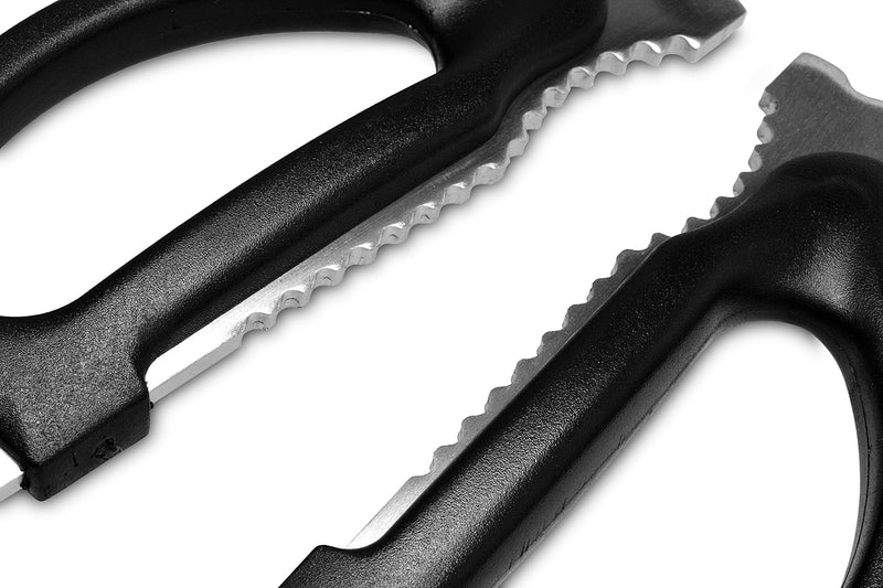 Seki Japan Multifunctional Kitchen Scissors, Stainless Steel Blade Soft Grip Shears for Left-handed - BeesActive Australia