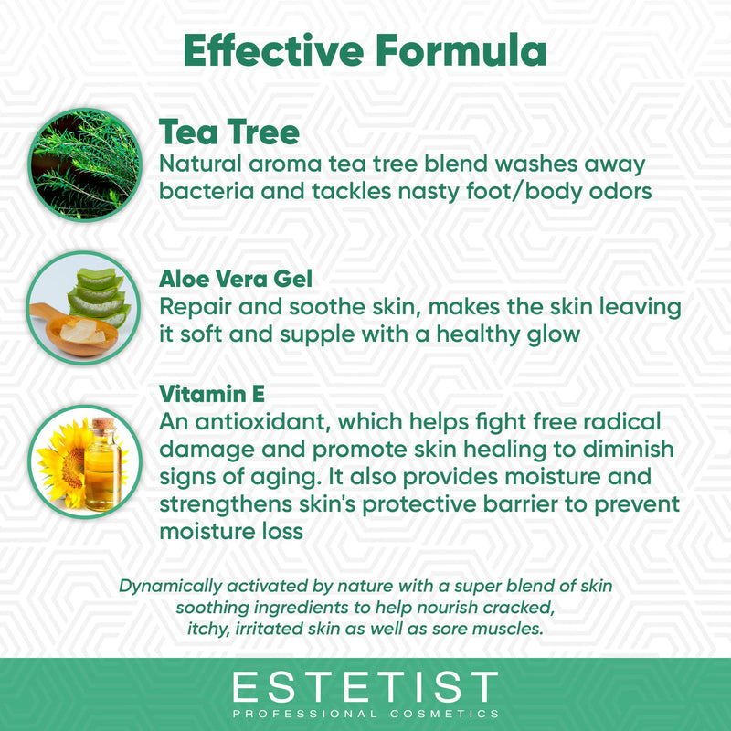 Tea Tree Oil Foot Cream, Foot Treatment Eczema Cream and Skin Moisturizer, Antifungal Foot Cream - BeesActive Australia
