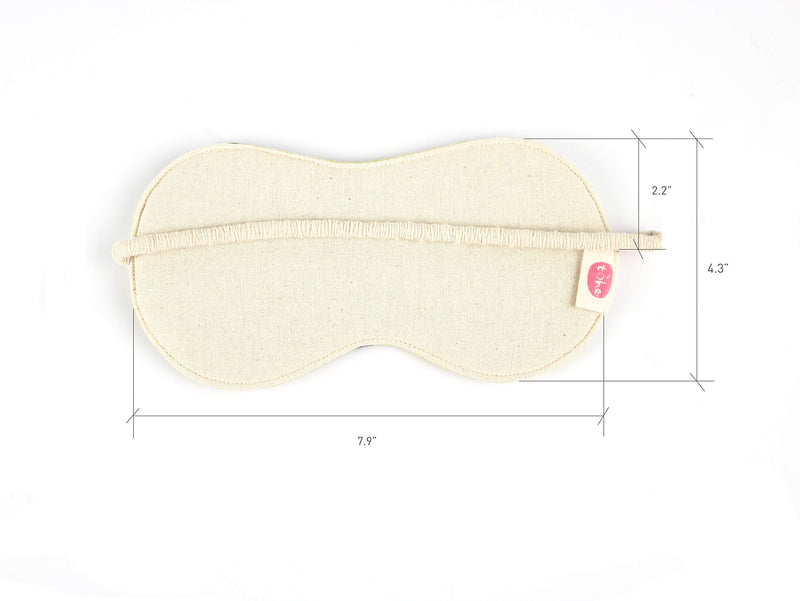 100% Cotton Sleep Eye Mask for Women and Men – Eye Mask for Travel – Eye Cover for Sleeping – Light Blocking Sleep Mask with Unique Pattern Drawn by Children (Pink) Pink - BeesActive Australia