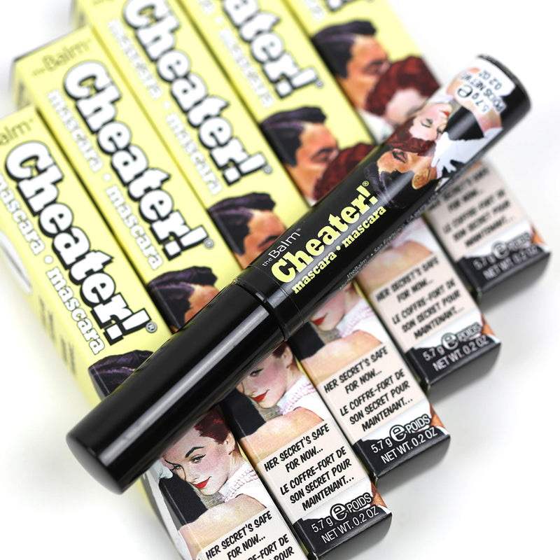 theBalm Cheater! Volumizing Mascara, Black, Non-Clumping & Buildable - BeesActive Australia