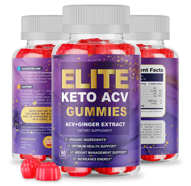 (2 Pack) Elite Keto ACV Gummies - Elite Keto Plus, Elite Keto AVC, Keto Elite Gummies, Elite Keto Plus ACV Gummies, Shark, Elite Keto ACV Gummies Advanced Weight Loss,Tank, EliteKeto, EliteGummies 120 - BeesActive Australia
