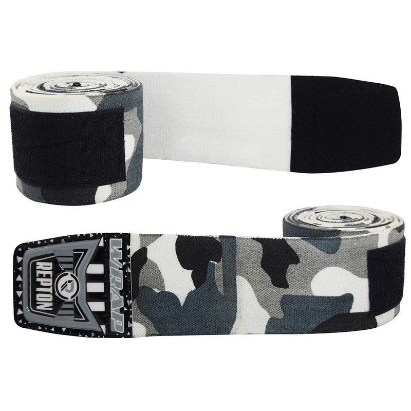 REPTON Elbow Wrap, Elbow Sleeves Support for Weightlifting, Powerlifting, CrossFit and Tendonitis | Adjustable Strap Compression Splint for Left and Right Size, Reversible Stabilizer (Grey Cemo) Grey Cemo - BeesActive Australia