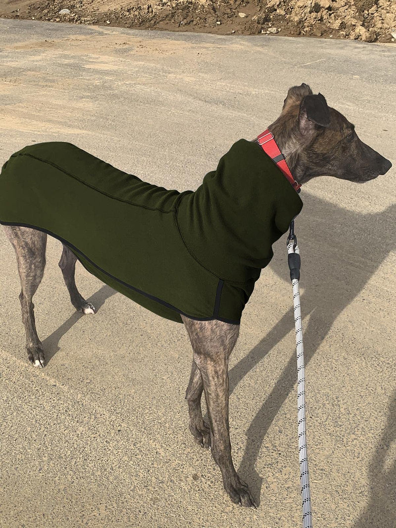 Esobo Warm Pet Clothes Winter Dog Coat Soft Shirt Vest for Small Medium Large Dogs X-Large Green - BeesActive Australia