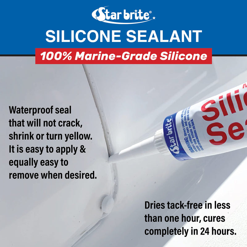 STAR BRITE Silicone Sealant Black 2.8 OZ. (082103) - BeesActive Australia