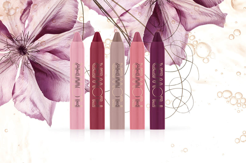 Flower Beauty Sheer Up Lip Tint | Colored Lip Balm | Moisturizing Color for Lips | Self-Sharpening Crayon | Cruelty-Free Make Up (Airy Orchid) Airy Orchid - BeesActive Australia
