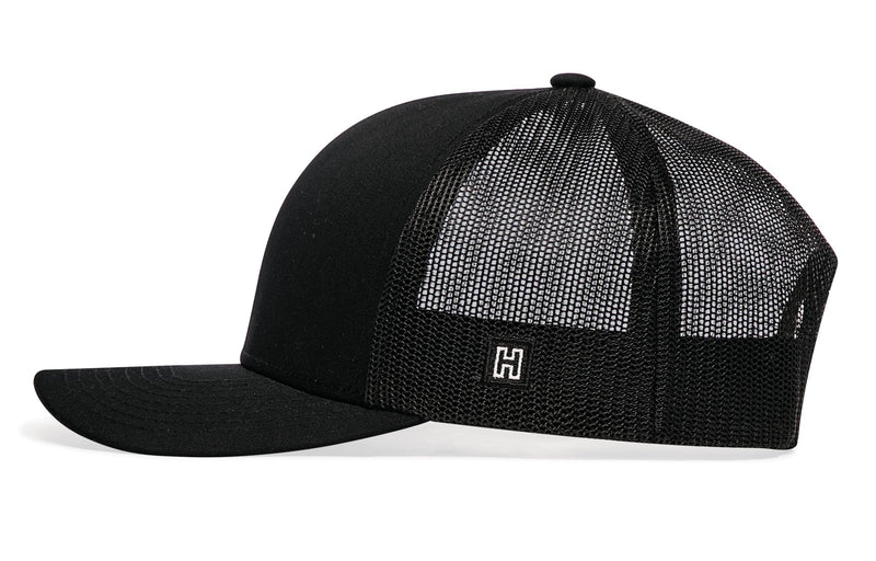 HAKA State City Trucker Hat for Men & Women, Adjustable Baseball Hat, Mesh Snapback, Sturdy Outdoor Black Golf Hat Florida - Fla - BeesActive Australia