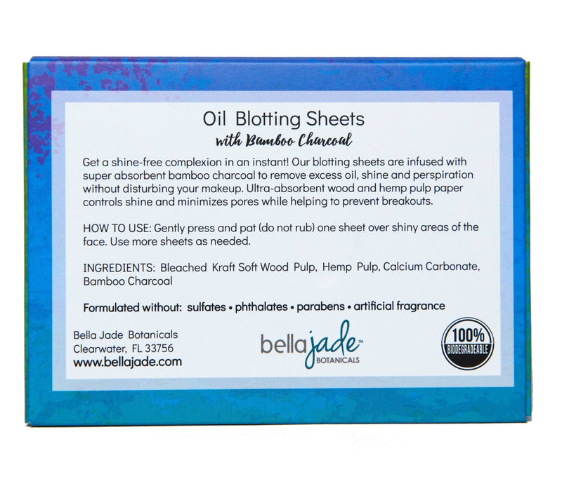 Oil Blotting Paper Sheets – Instantly Absorbs Excess Oil and Shine from Face without Smudging Makeup – Large size, 200 Tissues … (charcoal) charcoal - BeesActive Australia