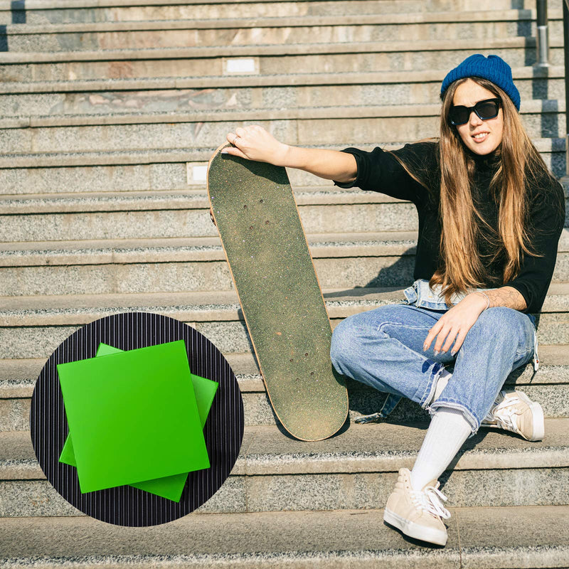 Nuanchu 2 Packs Skateboard Wax Smooth Skateboard Wax Accessories for Increasing Speed of Skateboard (Green) Green - BeesActive Australia