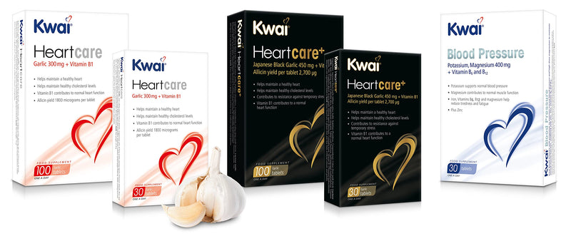 Kwai Blood Pressure | Tablets I Potassium to support normal blood pressure | Magnesium and Zinc contribute to normal muscle function (incl heart muscle) I Iron and Vitamins B6 & B12 improve energy levels | 30 tablets - BeesActive Australia
