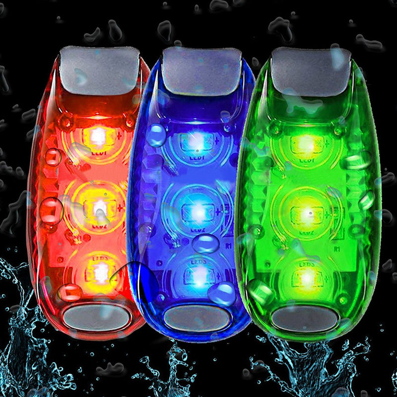 LED Safety Light (6 Pack), Clip On Strobe Running Lights for Runners, Walking, Bicycle, Dog Collar, Stroller, Best Night High Visibility Accessories for Your Reflective Gear - BeesActive Australia