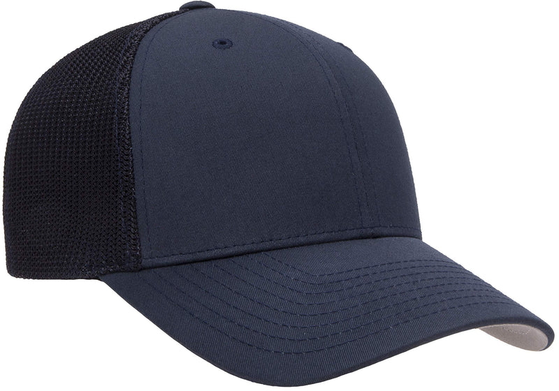 Flexfit Cotton Twill Fitted Cap One Size Navy - BeesActive Australia
