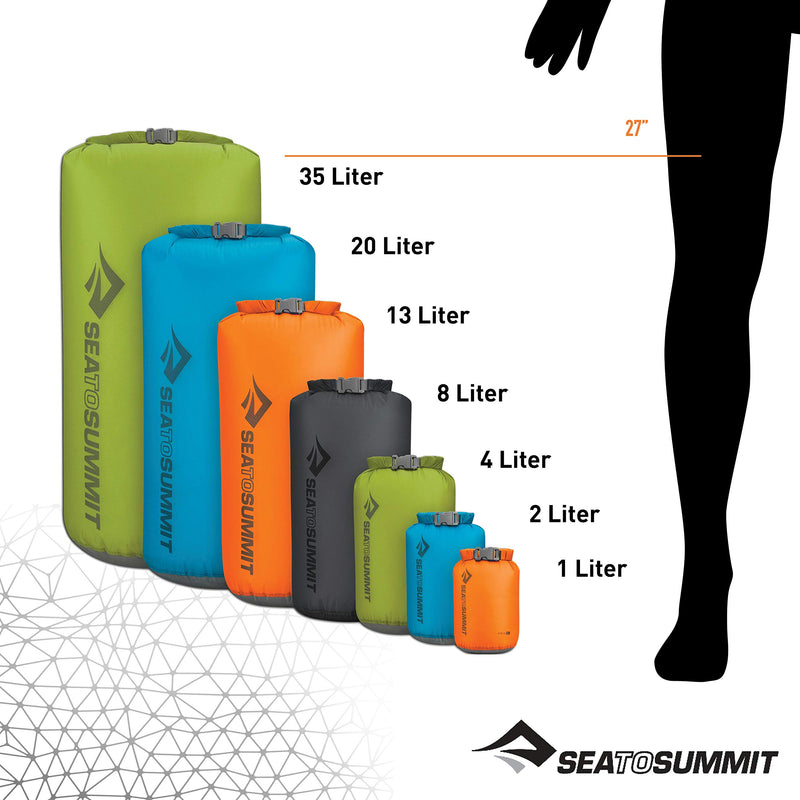 [AUSTRALIA] - Sea to Summit Ultra-SIL Dry Sack Lime 1 Liter 