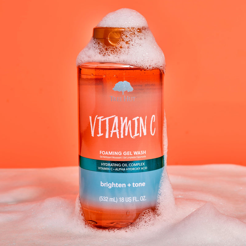 Tree Hut Vitamin C Nourishing & Moisturizing Foaming Gel Wash, 18 oz. - BeesActive Australia
