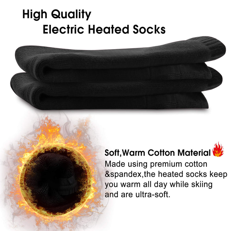 CODSOK Heated Socks for Men Women,Rechargeable Electric Heated Socks,Winter Foot Warmers are Suitable for Outdoor Work,Camping, Skiing,Cycling,Fishing,Hunting,Hiking Large - BeesActive Australia