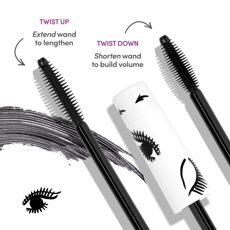 Julep With a Twist Lash Boosting Volumizing and Lengthening Mascara with Bamboo 0.24 ounces - BeesActive Australia