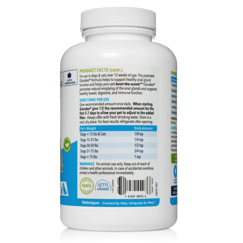 Glandex Dog Fiber Supplement Powder for Anal Glands with Pumpkin, Digestive Enzymes & Probiotics - Vet Recommended Healthy Bowels and Digestion - Boot The Scoot by Vetnique Labs Beef Liver 5.5 oz - BeesActive Australia